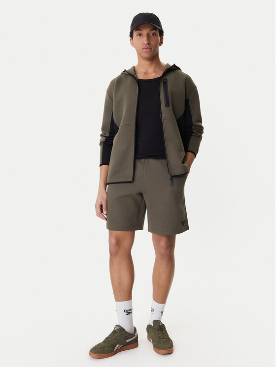 Reebok Reebok Sportiniai šortai Armstrong RK25546CCM Žalia Regular Fit