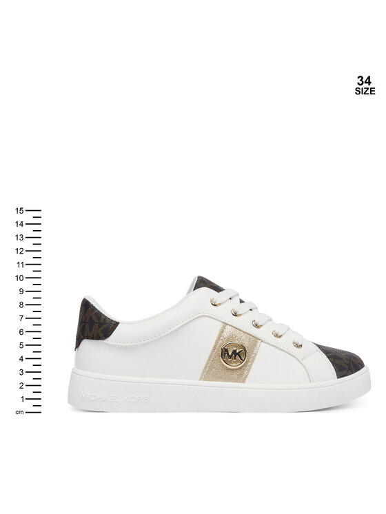 MICHAEL Michael Kors Снікерcи MICHAEL Michael Kors Jem Raine MK03944102 Білий