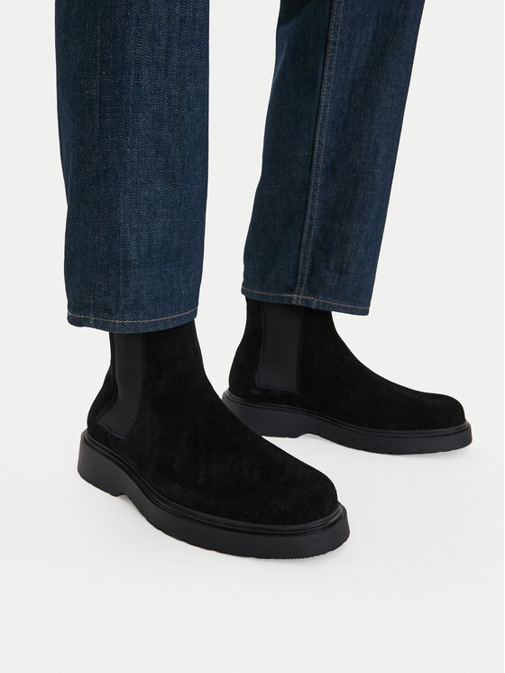 Calvin Klein Chelsea cipele Calvin Klein Combat Ess Chelsea Boot Su YM0YM01372 Crna