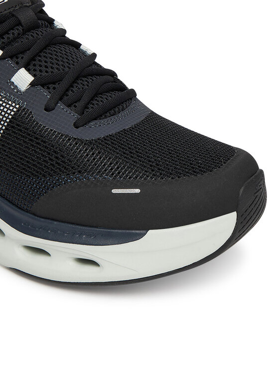 Skechers Buty do biegania Skechers Max Cushioning Glide-Step 220422 BKGY Czarny