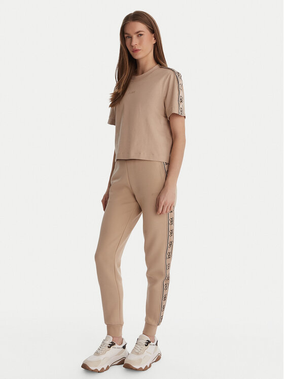 Guess Guess Футболка V3RI08 I3Z14 Бежевий Relaxed Fit