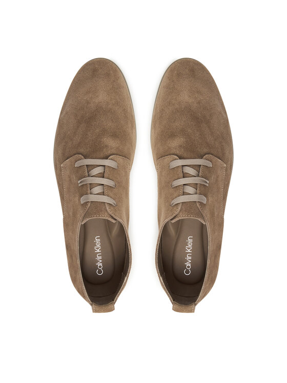 Calvin Klein Nizki čevlji Calvin Klein Low Prof Derby Su HM0HM02232 Bež