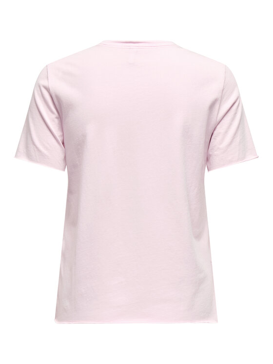 ONLY ONLY Футболка Lucy 15307412 Рожевий Regular Fit