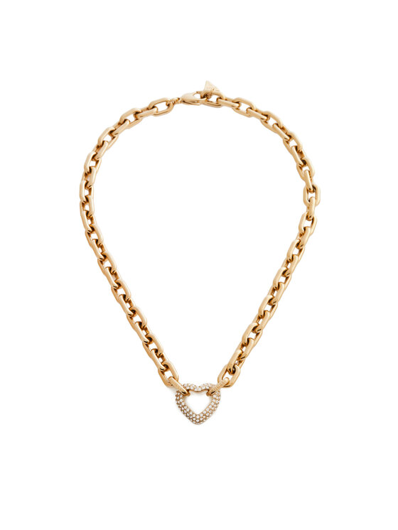 Guess Naszyjnik Guess JUBN05 015JW Złoty