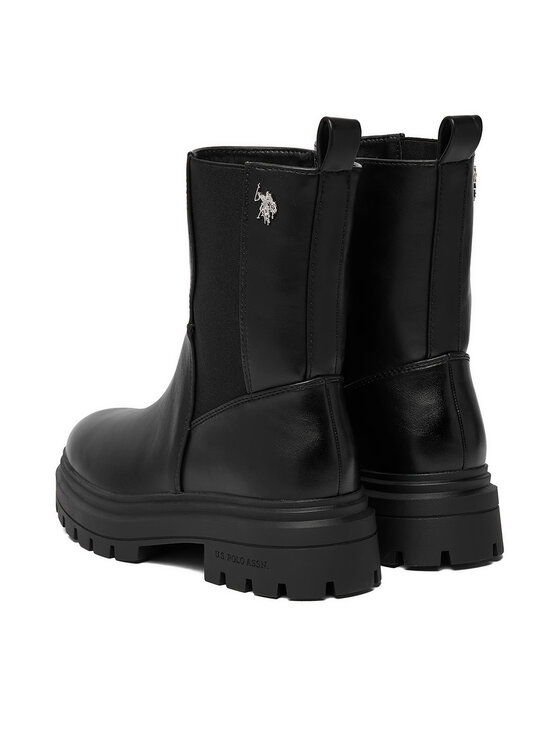 U.S. Polo Assn. Ботильйони U.S. Polo Assn. EO-SVETA003W/GYE1 Чорний