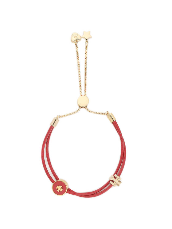 Tory Burch Náramok Tory Burch Kira Enamel Slider Bracelet 86248 Červená