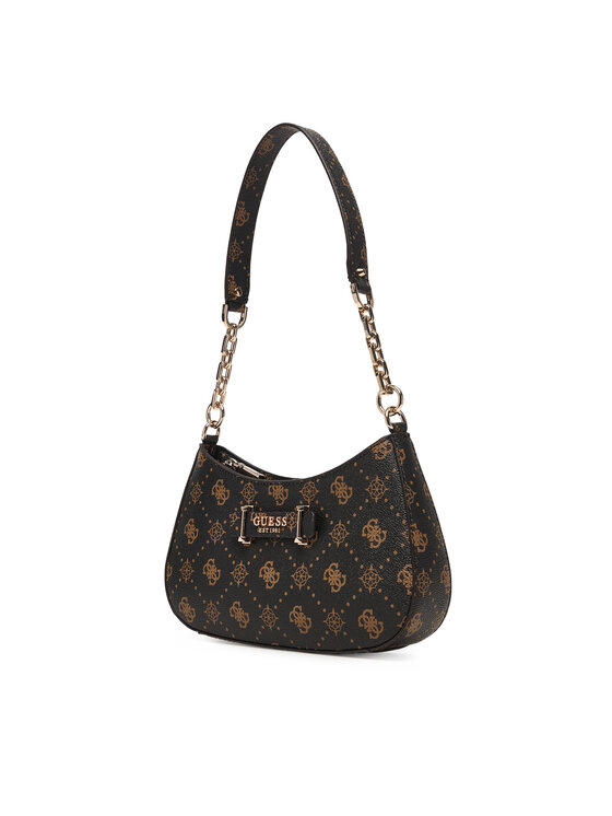 Guess Сумка Guess Carrie Logo HWGP98 98180 Коричневий