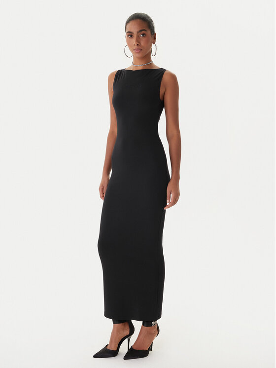 Juicy Couture Juicy Couture Kasdieninė suknelė Canyon JCWED225318 Juoda Slim Fit