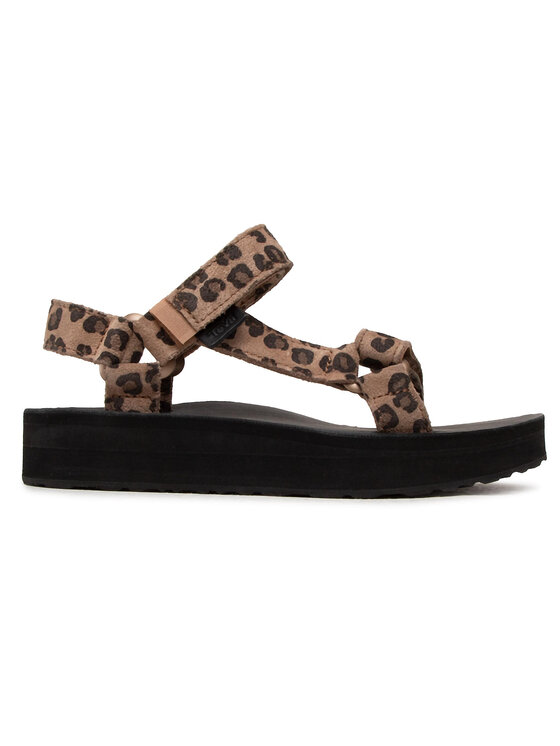 Teva Σανδάλια Teva W Midform Universal Leopard 1119070 Καφέ