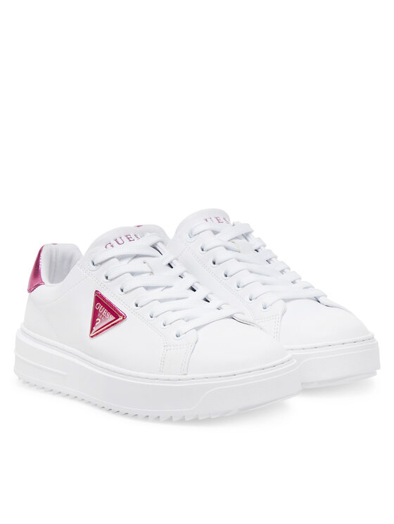 Guess Снікерcи Guess FLJD12 LEA12 Білий