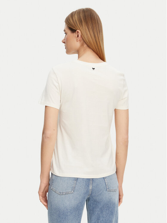Weekend Max Mara Weekend Max Mara Majica Vello 2515971051 Écru Regular Fit