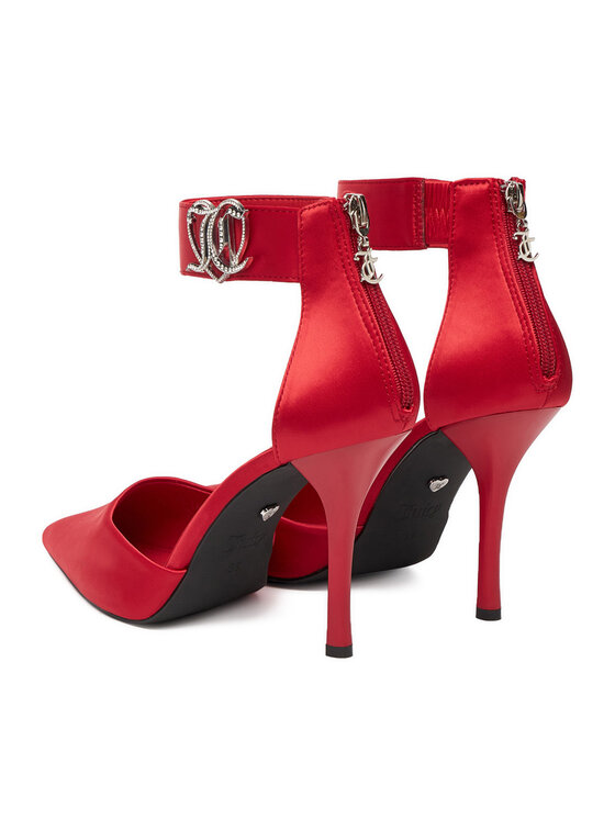 Juicy Couture Čevlji z visoko peto Juicy Couture EO-LH24018-2B Rdeča