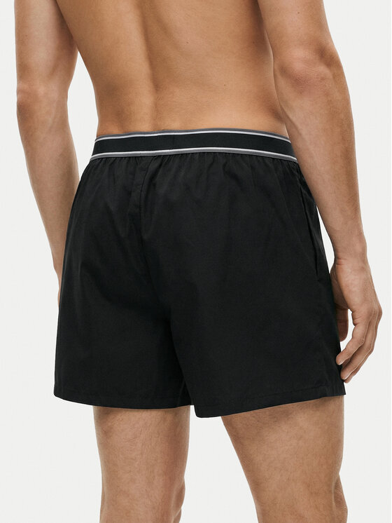 Lacoste Lacoste Conjunto de calzoncillos boxer 7H4972 Negro
