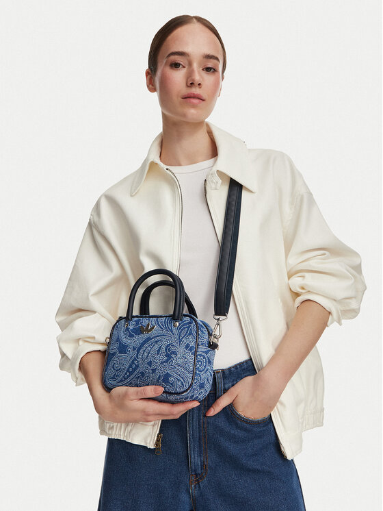 adidas Ročna torba adidas Adidas Originals X Liberty London Square Bag KS6941 Modra