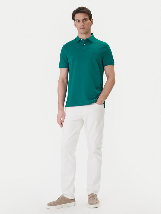 Tommy Hilfiger Tommy Hilfiger Polo 1985 MW0MW17770 Verde Regular Fit