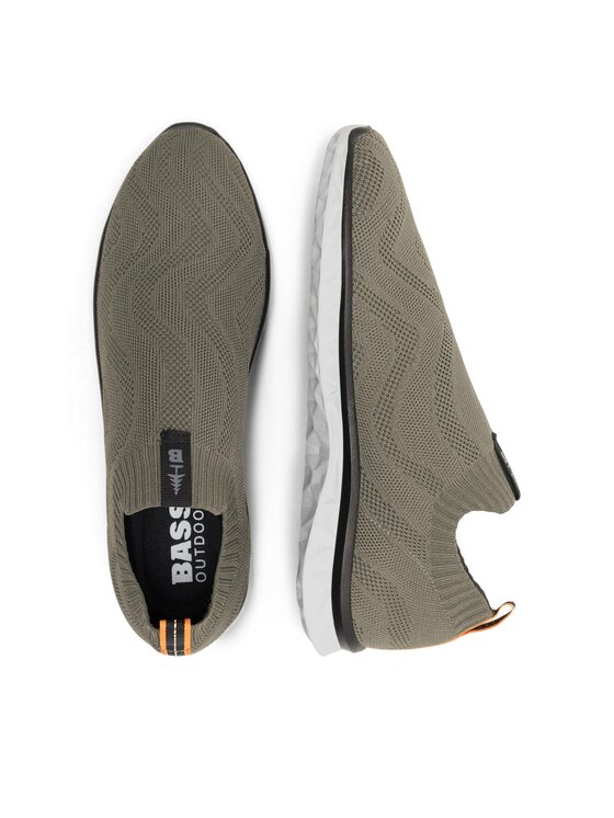BASS OUTDOOR Sneakersy BASS OUTDOOR BA22A305 Zielony