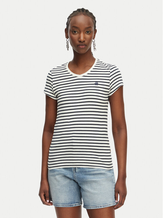 G-Star Raw G-Star Raw Camiseta Eyben D24533-D244 Blanco Regular Fit