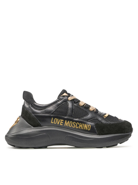 LOVE MOSCHINO Sneakersy LOVE MOSCHINO JA15306G0EJ9100A Čierna
