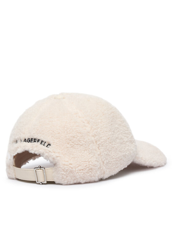 KARL LAGERFELD Șapcă KARL LAGERFELD B4W33106 Crem