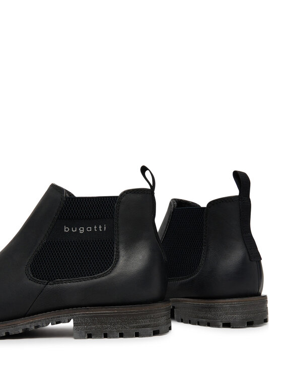 Bugatti Členková obuv s elastickým prvkom Bugatti 311-AOB31-3200 Čierna