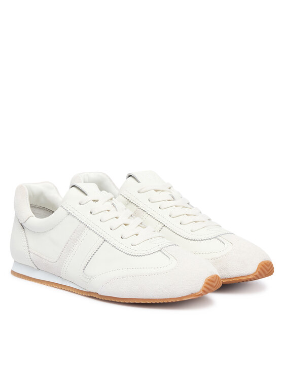 LAUREN RALPH LAUREN Sneakersy LAUREN RALPH LAUREN Dani Lw 802P17694001 Bílá
