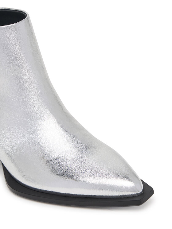 United Nude Botki United Nude Ricky Yoyo Mid 1104114116 Srebrny