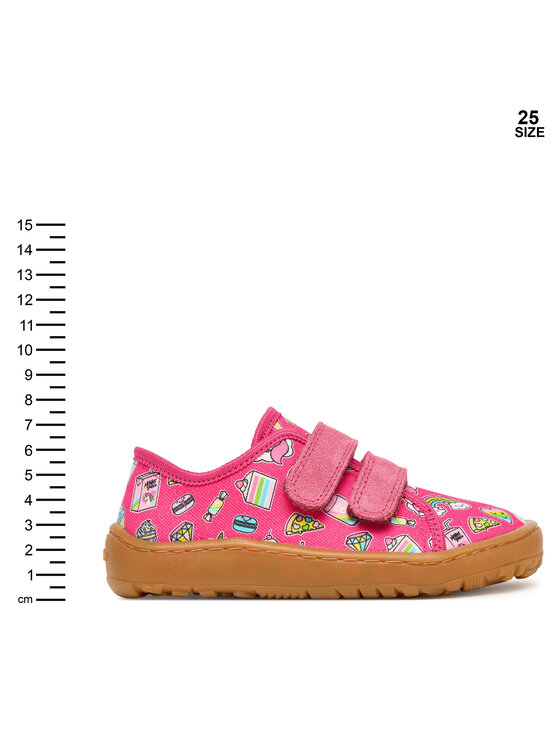 Froddo Тапочки Froddo Barefoot Canvas G1700440-10 S Рожевий