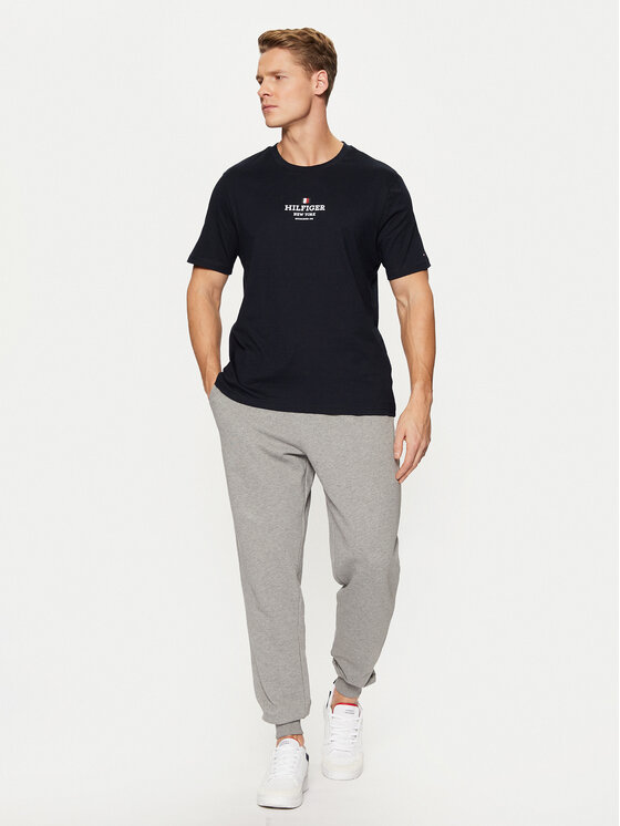 Tommy Hilfiger Tommy Hilfiger T-shirt MW0MW38980 Blu scuro Regular Fit