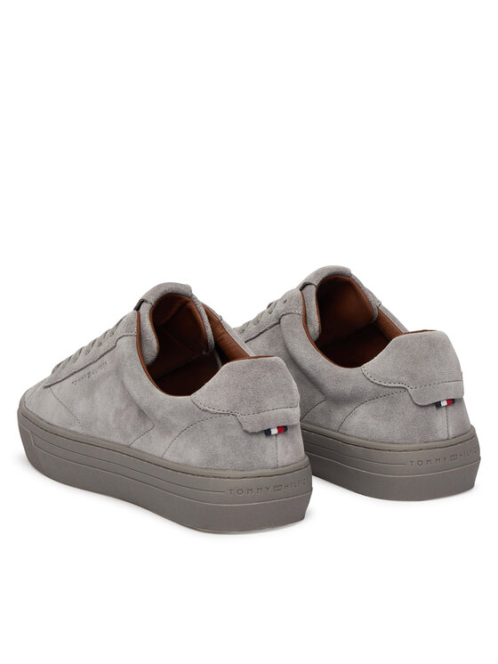 Tommy Hilfiger Αθλητικά Tommy Hilfiger Park Premium Suede FM0FM05829 Γκρι