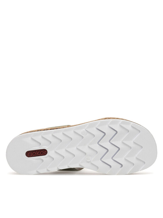 Rieker Papucs Rieker V79M6-52 Zöld
