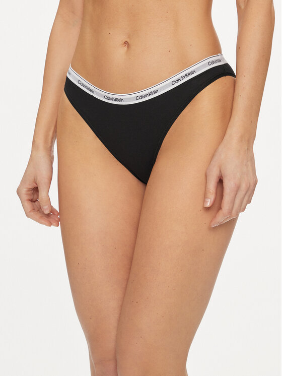 Calvin Klein Underwear Calvin Klein Underwear Klasikinės kelnaitės 000QD5044E Juoda
