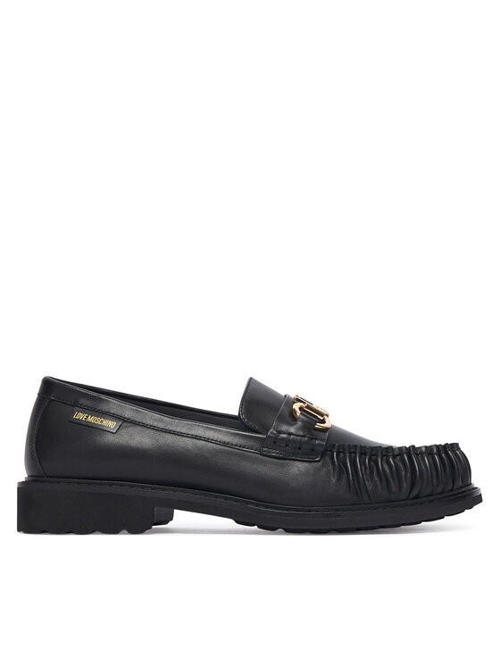 LOVE MOSCHINO Мокасини LOVE MOSCHINO JA10063G1PIA0000 Чорний
