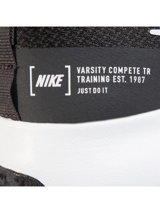 Nike Batai į sporto salę Nike Varsity Compete Tr 2 AT1239 003 Juoda