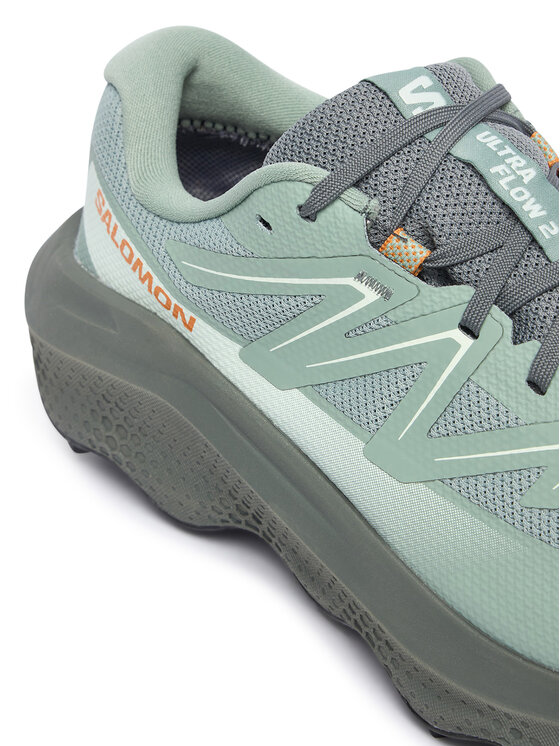 Salomon Маратонки за бягане Salomon Ultra Flow 2 Gtx GORE-TEX L45473900 Зелен