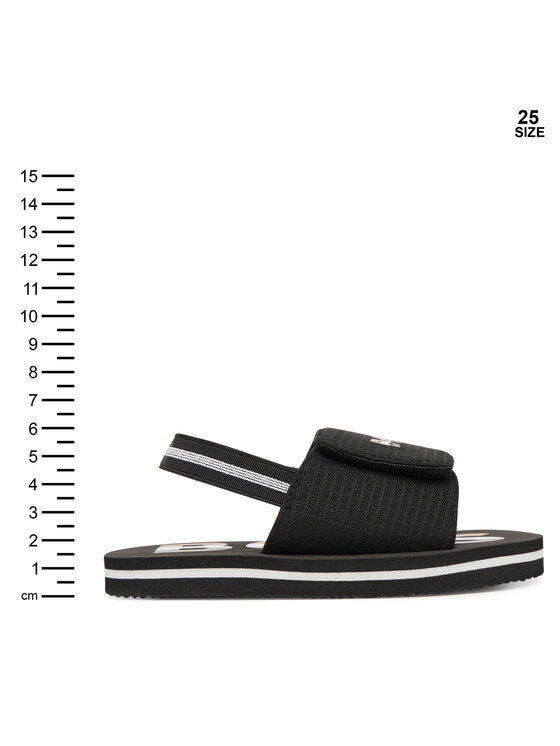 BOSS Sandále BOSS J53242 S Čierna