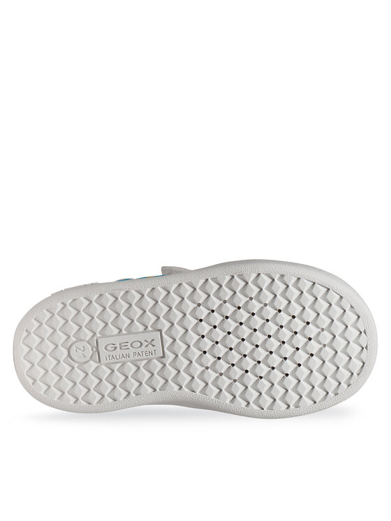 Geox Laisvalaikio batai Geox B Eclyper Boy B655LC 000BC C0050 M Balta