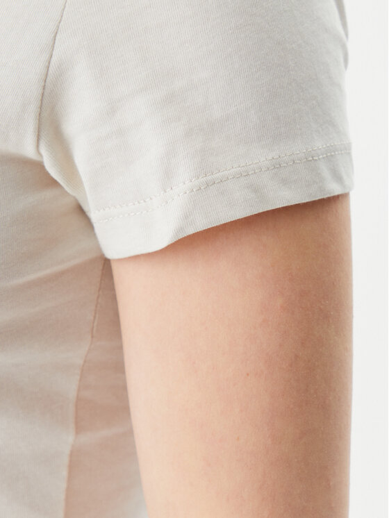 Tommy Jeans Tommy Jeans Majica DW0DW20458 Svetlo bež Slim Fit