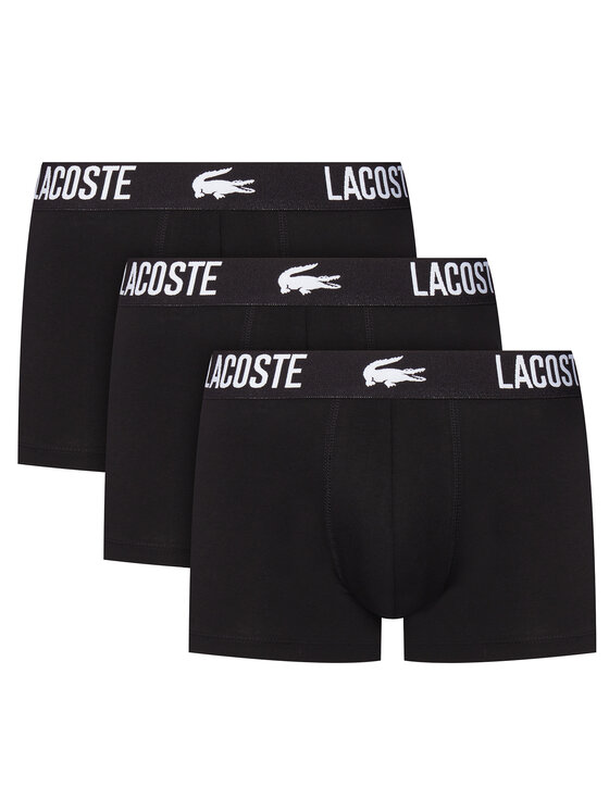 Lacoste Lacoste Conjunto de calzoncillos boxer 5H2393 Negro