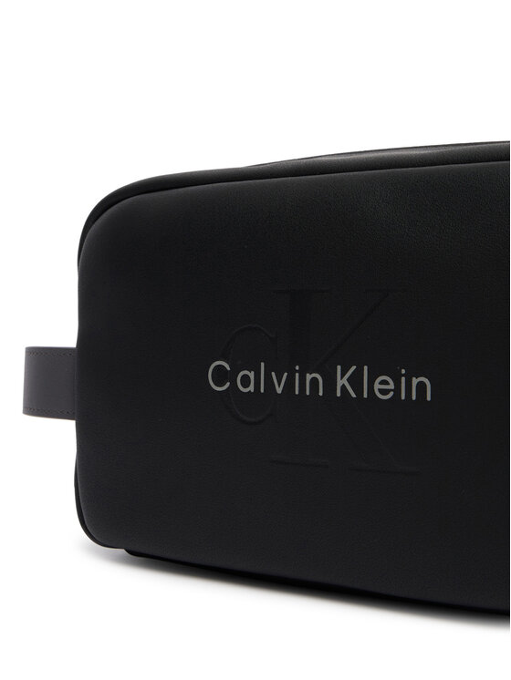 Calvin Klein Pochette per cosmetici Calvin Klein Bold Dopp Kit LV04D1238G Nero