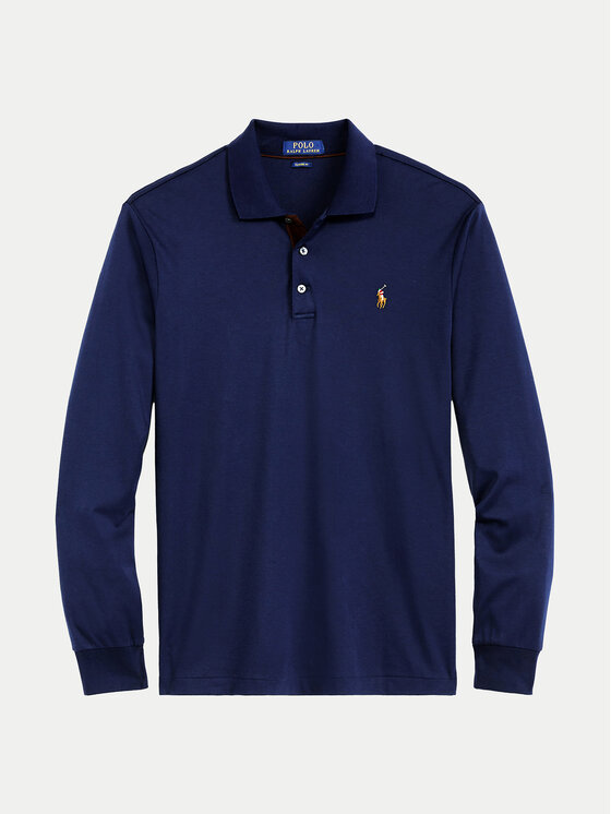 Polo Ralph Lauren Polo Ralph Lauren Поло 710671785001 Cиній Slim Fit