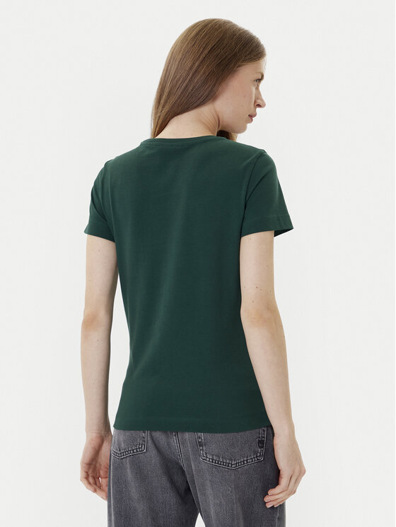 PINKO PINKO Футболка Bussolotto 100355 A2RD Зелений Regular Fit