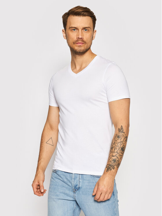 Jack & Jones Jack & Jones Póló szett Basic 12133914 Fehér Regular Fit