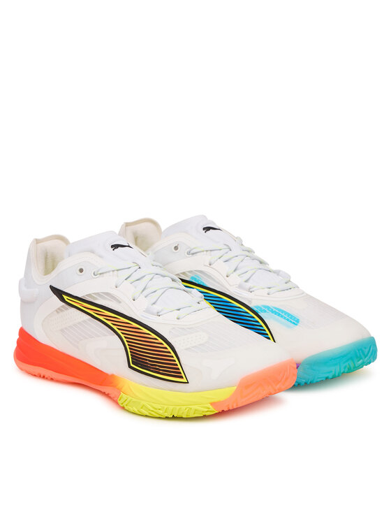 Puma Обувки за зала Puma Accelerate NITRO™ SQD 4 Game On 108886 01 Бял