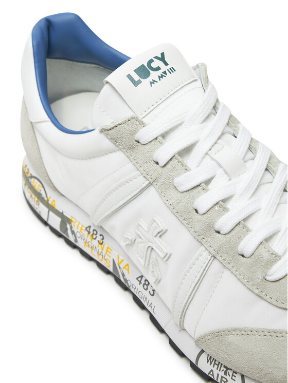 Premiata Sneakersy Premiata Lucy 6915 Biela