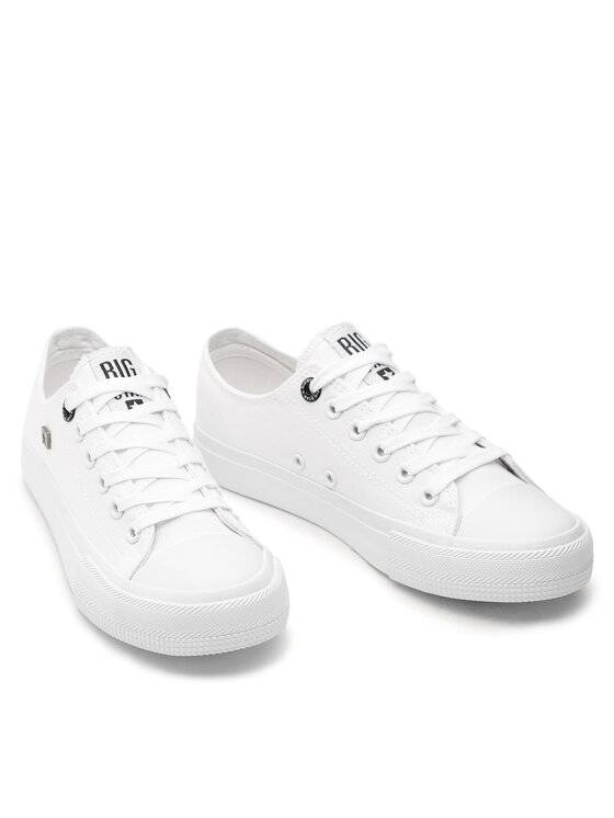 Big Star Shoes Кецове Big Star Shoes AA274010 Бял