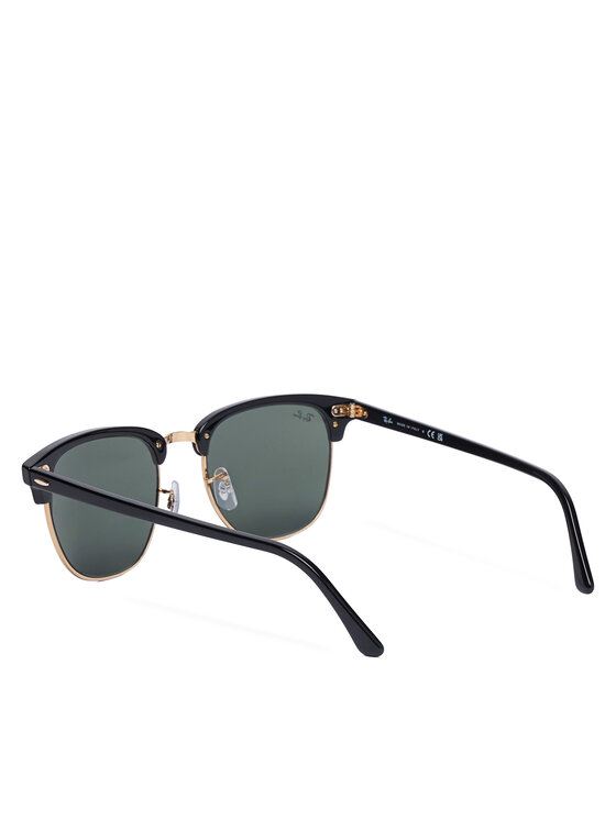 Ray-Ban Сонцезахисні окуляри Ray-Ban Clubmaster 0RB3016 W0365 Чорний