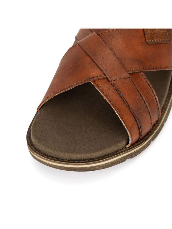 Rieker Šlepetės Rieker 24393-24 Ruda