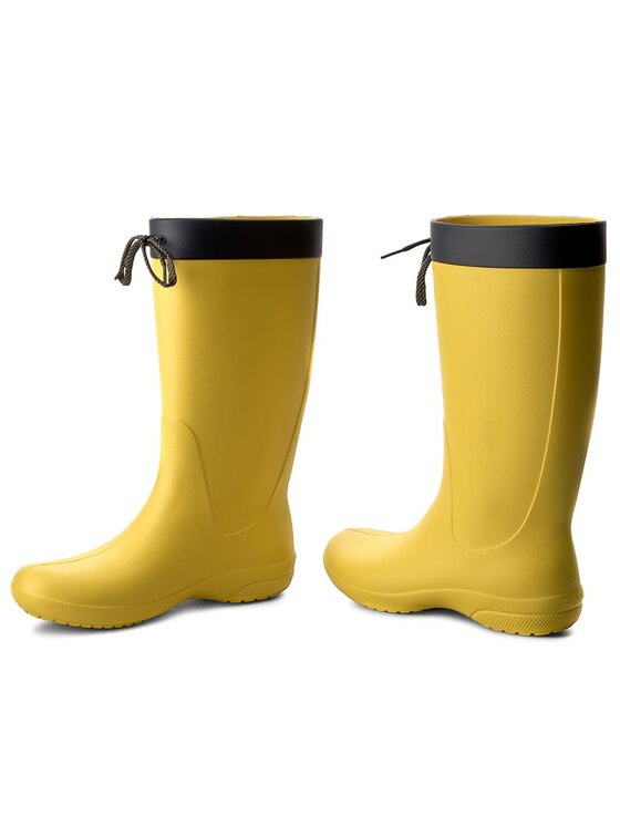 Crocs Wellington Crocs Freesail Rain Boot 203541 Giallo