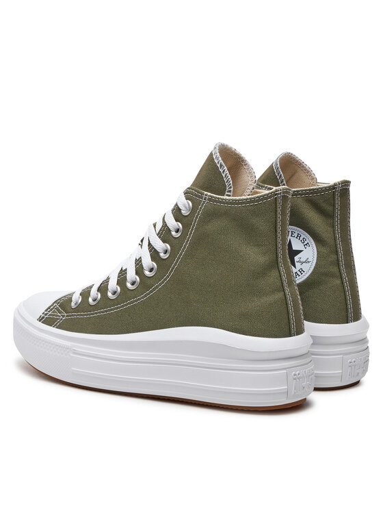Converse Plátěnky Converse Chuck Taylor All Star Move Platform A08295C Zelená