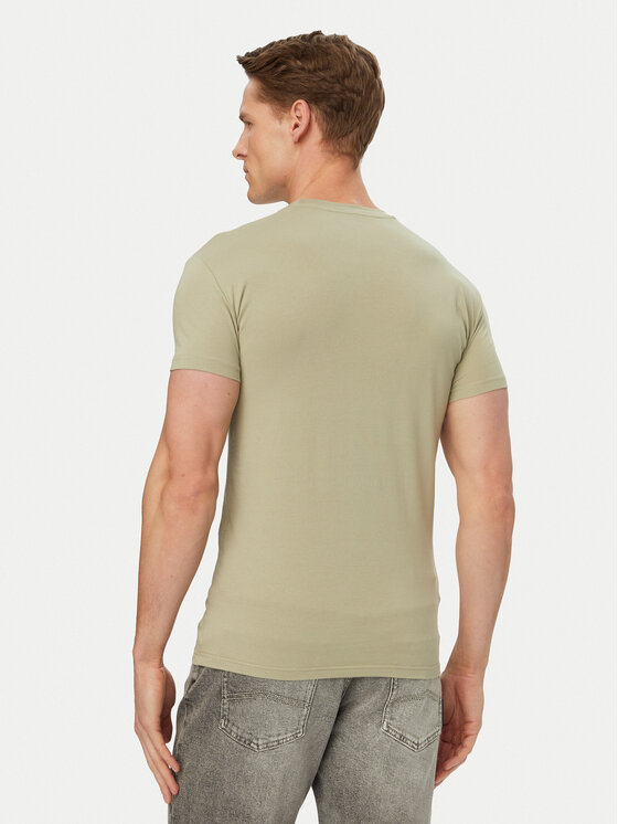 Emporio Armani Underwear Emporio Armani Underwear Camiseta EM000375 AF18890 U8046 Verde Slim Fit